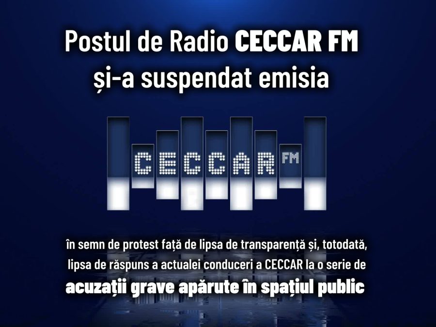 Radio CECCAR FM si-a suspendat emisia