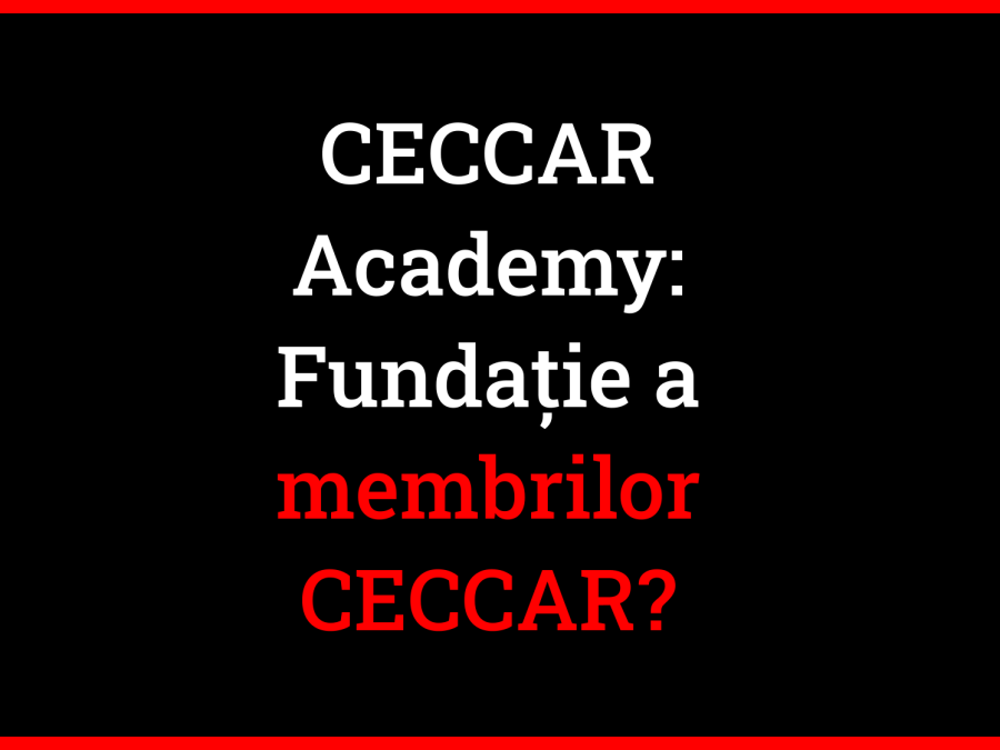 CECCAR Academy Fundație a membrilor CECCAR