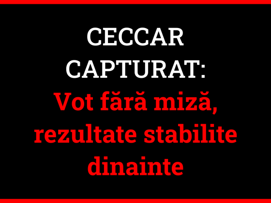Lipsa totală de transparență în organizarea alegerilor și a proceselor interne pune în discuție legitimitatea conducerii CECCAR.