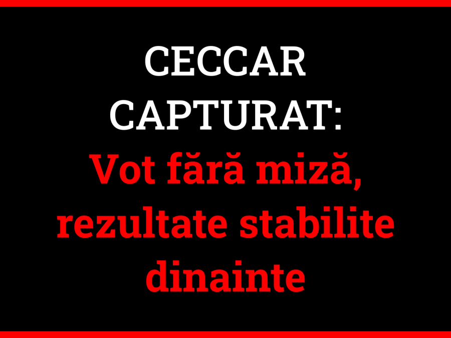 Lipsa totală de transparență în organizarea alegerilor și a proceselor interne pune în discuție legitimitatea conducerii CECCAR.